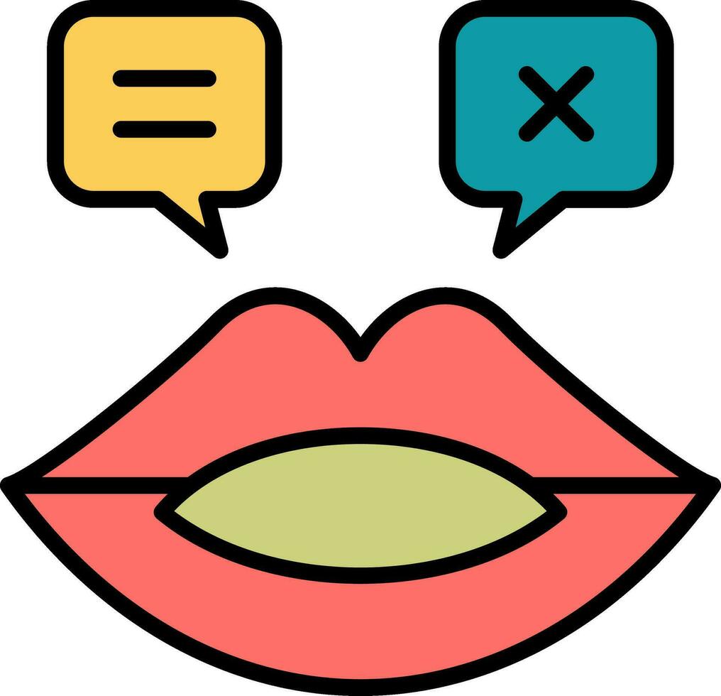 Gossip Vector Icon