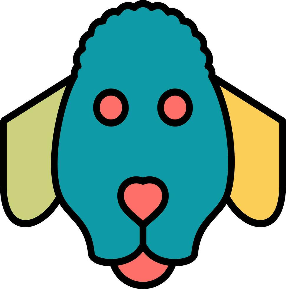 Poodle Vector Icon