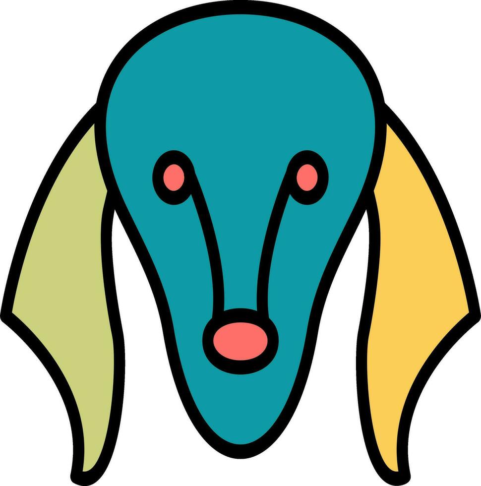 Saluki Vector Icon