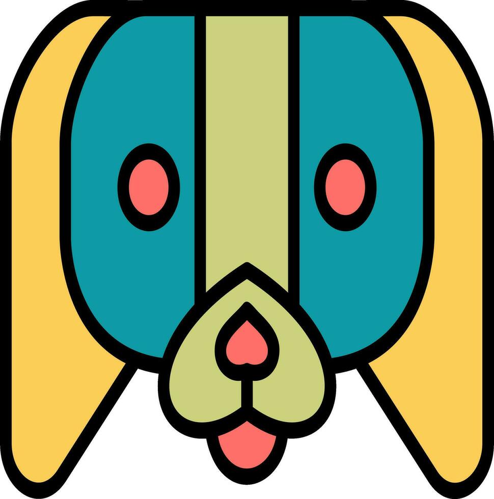 japonés barbilla vector icono