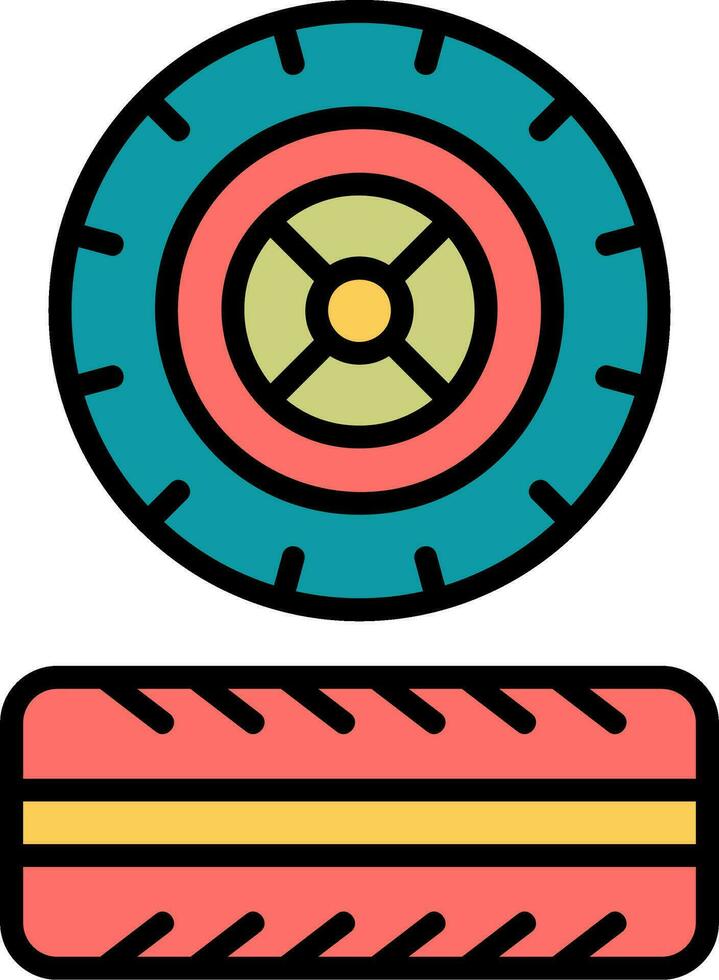 Tires Vector Icon