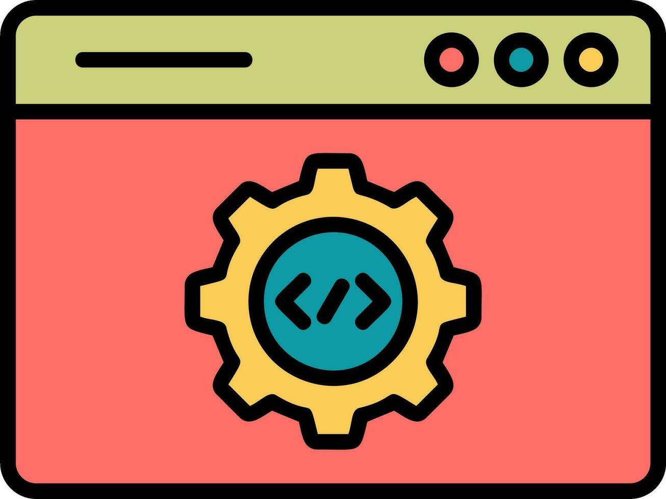 Web Development Vector Icon