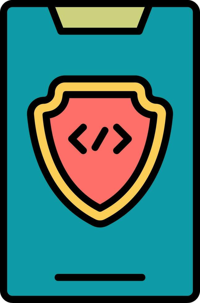 icono de vector de seguridad