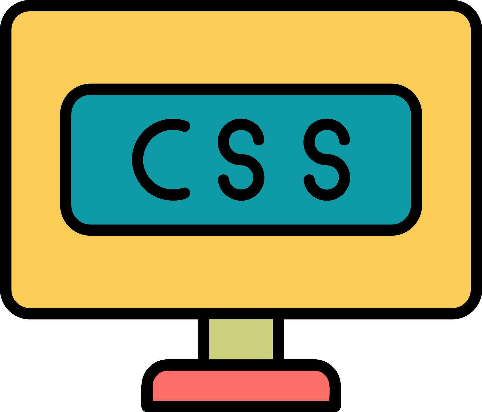 Css Vector Icon 30999853 Vector Art at Vecteezy