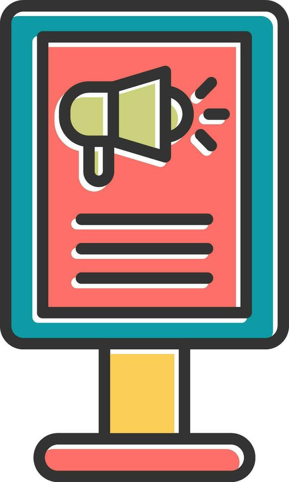 Poster Vector Icon