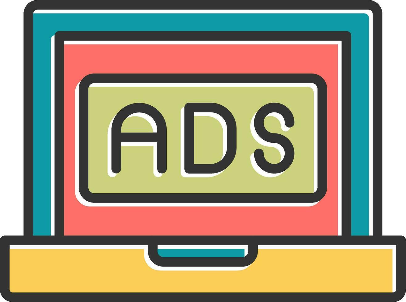 Ads Vector Icon