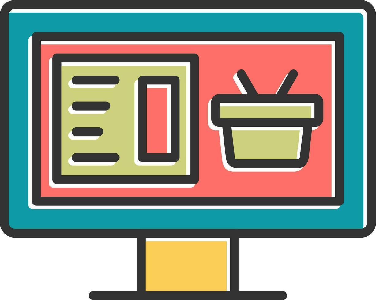 Landing Page Vector Icon