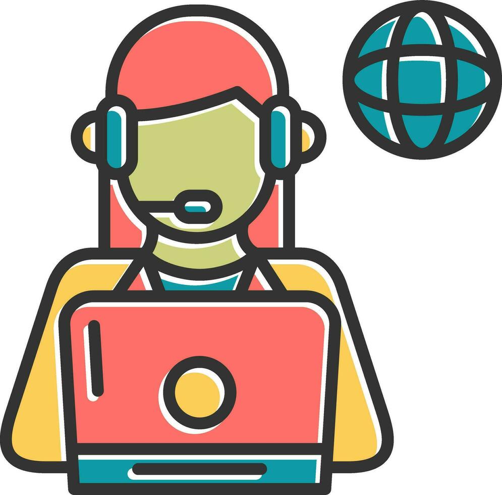 Help Desk Vector Icon