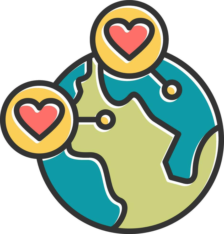 Earth Vector Icon