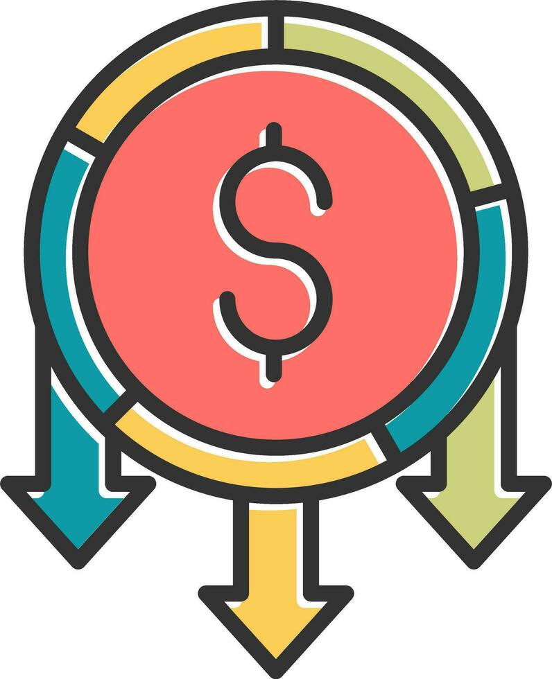 Cost Basis Vector Icon
