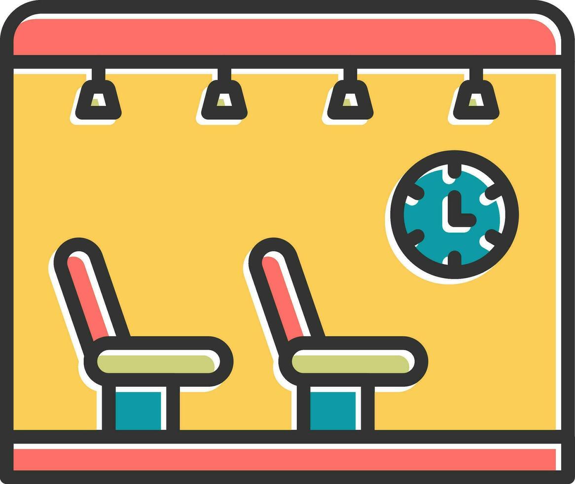 Waiting Room Vector Icon
