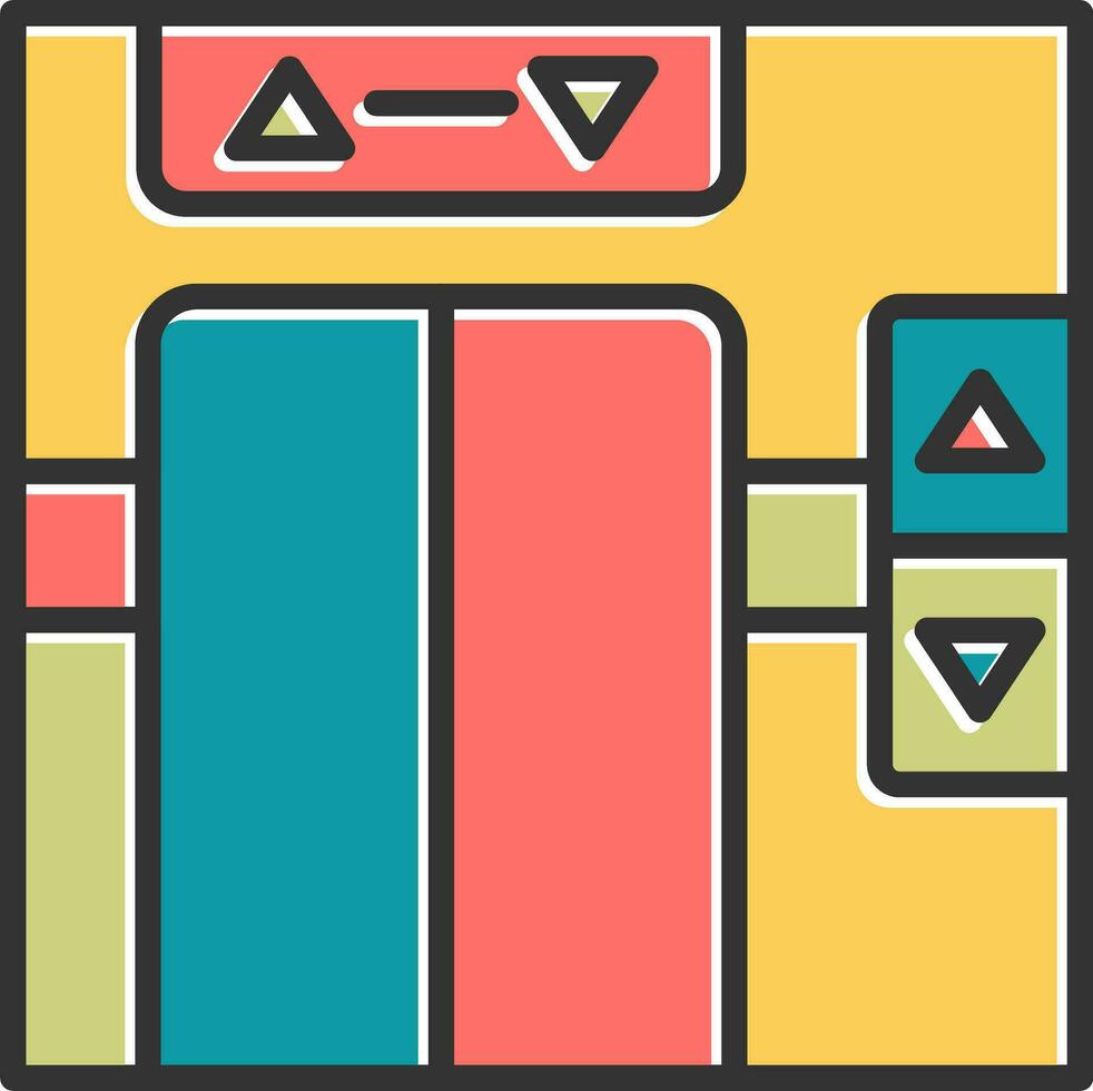 Elevator Vector Icon