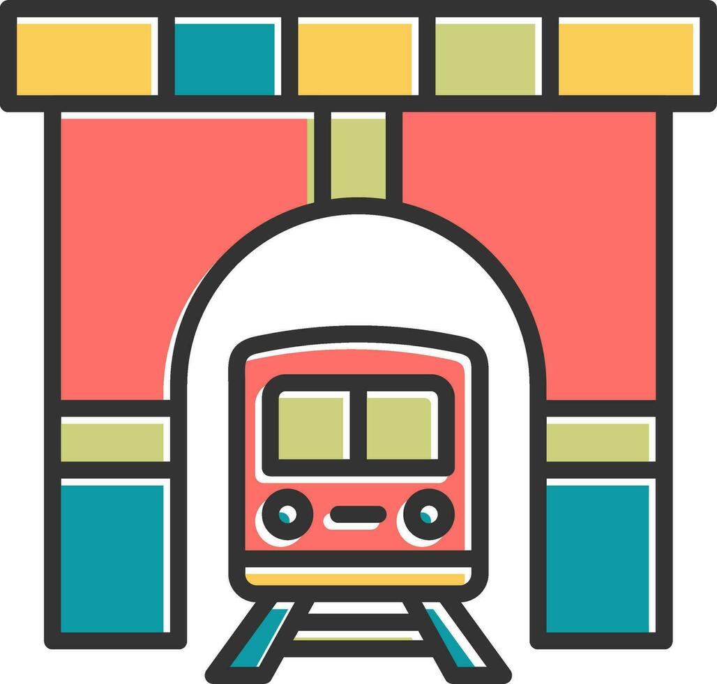 Tunnel Vector Icon