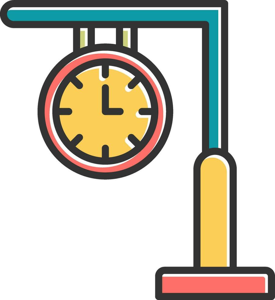 icono de vector de reloj