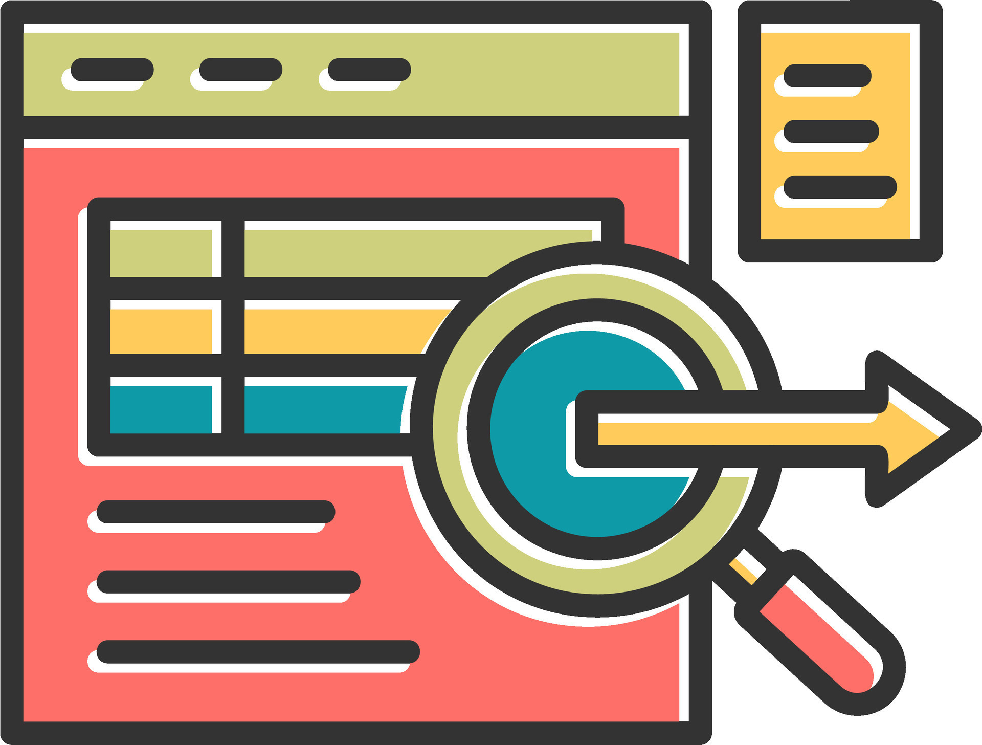 Data Query Vector Icon 31000238 Vector Art at Vecteezy