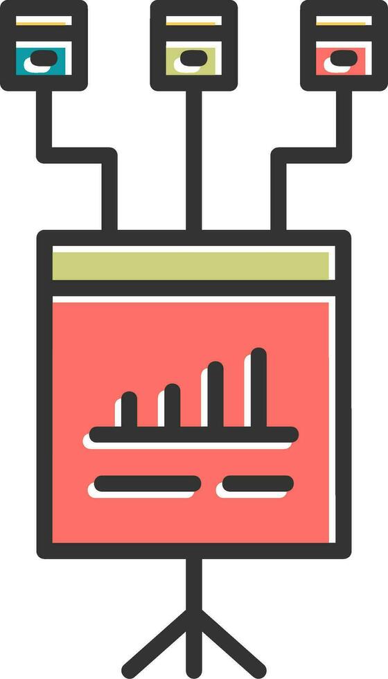 Data Modelling Vector Icon