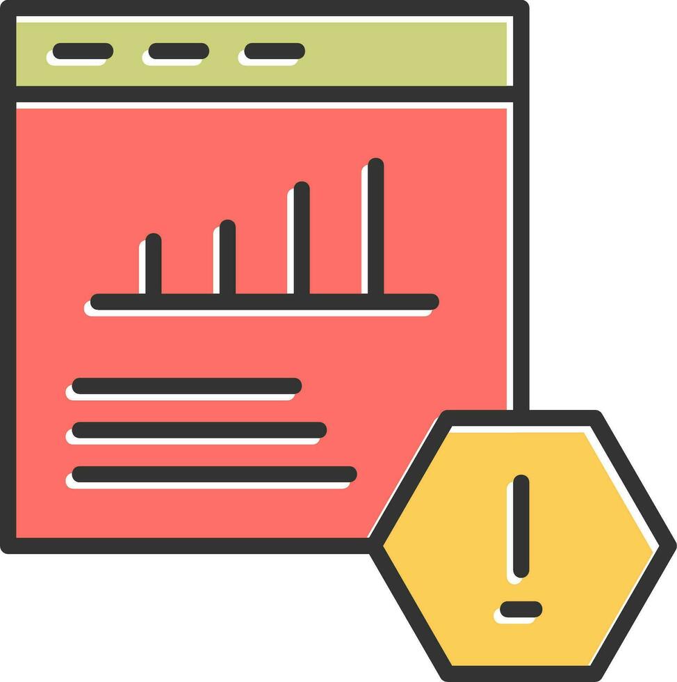 Risk Vector Icon