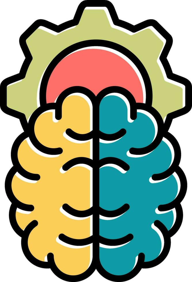 Machine Learning Vector Icon
