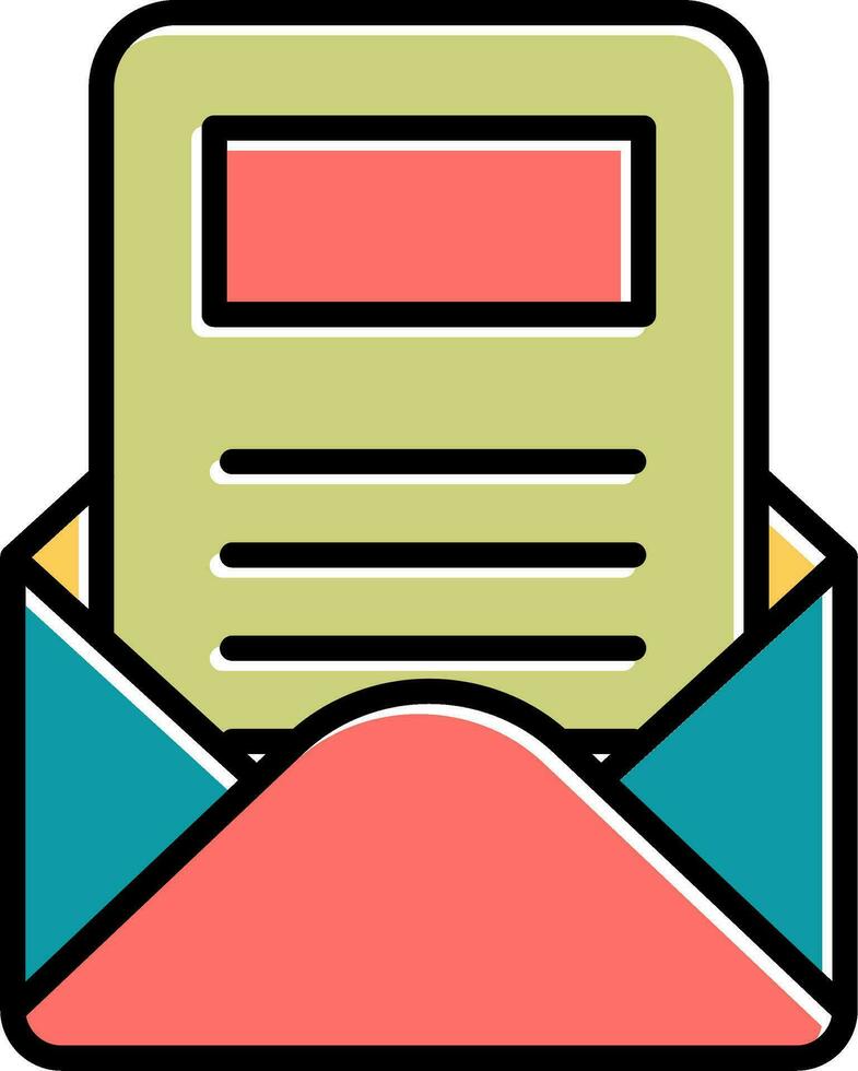 Newsletter Vector Icon