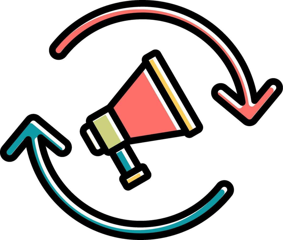 Remarketing Vector Icon