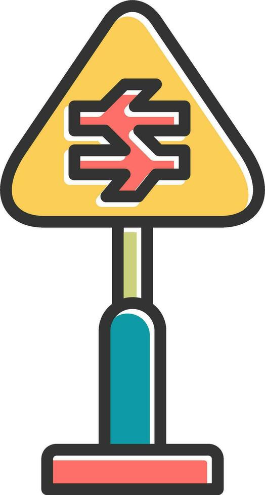 Traffic Sign Vector Icon