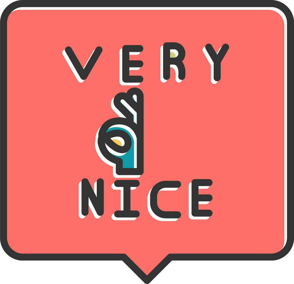 Very Nice Vector Icon