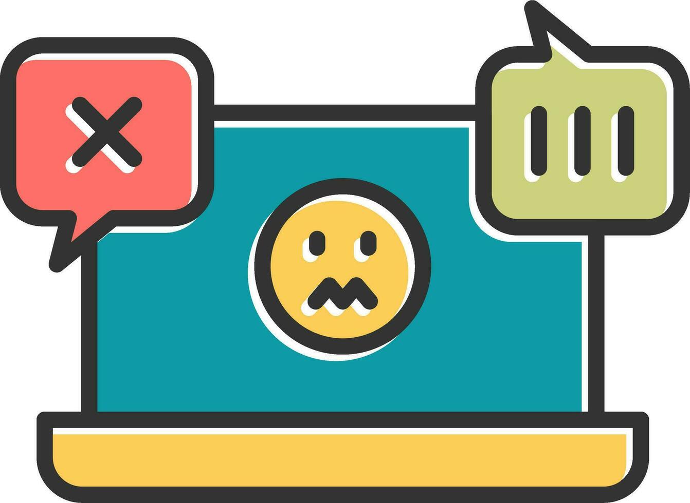 Cyberbullying Vector Icon