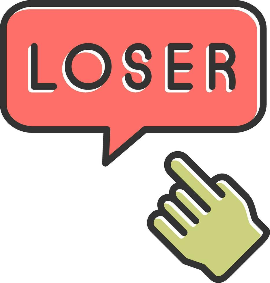 Loser Vector Icon