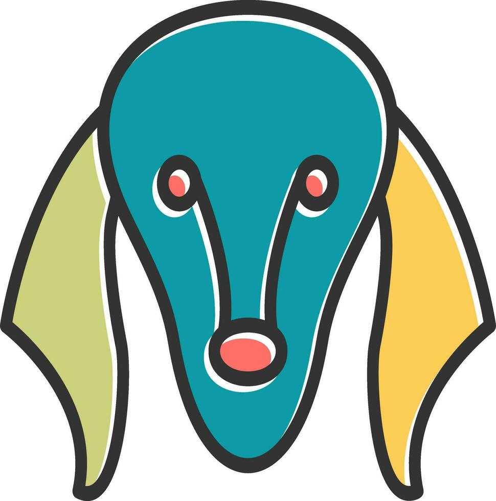 Saluki Vector Icon