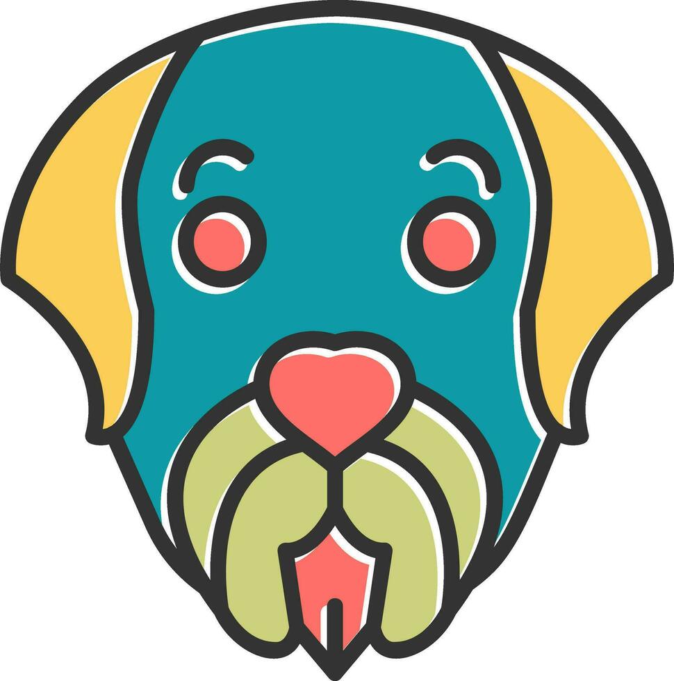 Pudelpointer Vector Icon