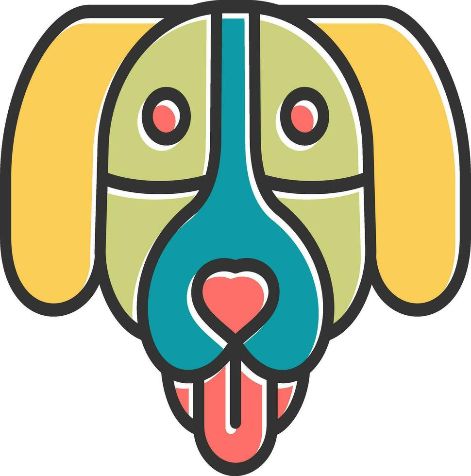 Bernese Mountain Vector Icon