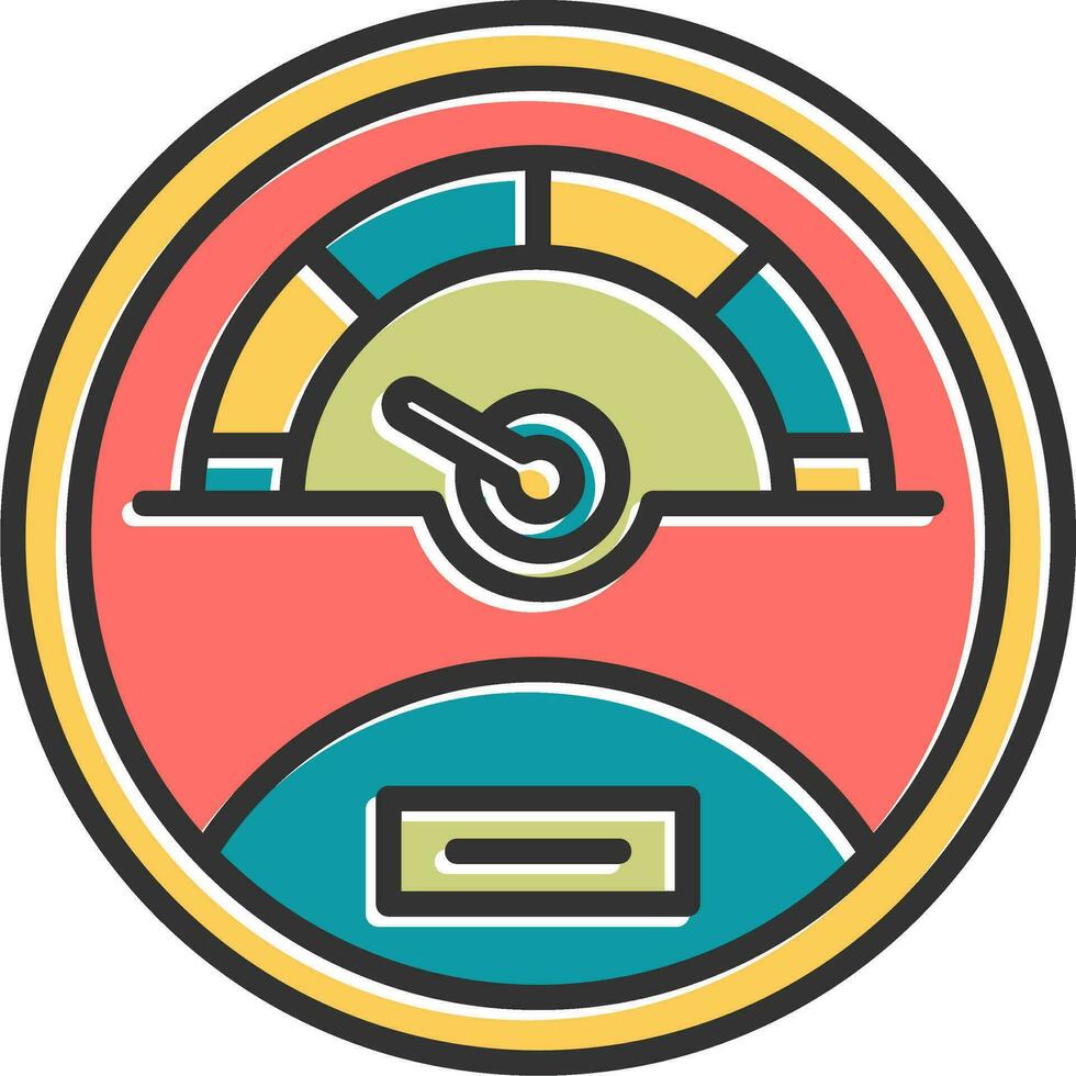 Speedometer Vector Icon