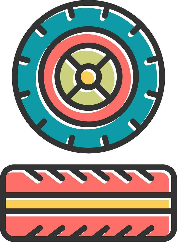 Tires Vector Icon