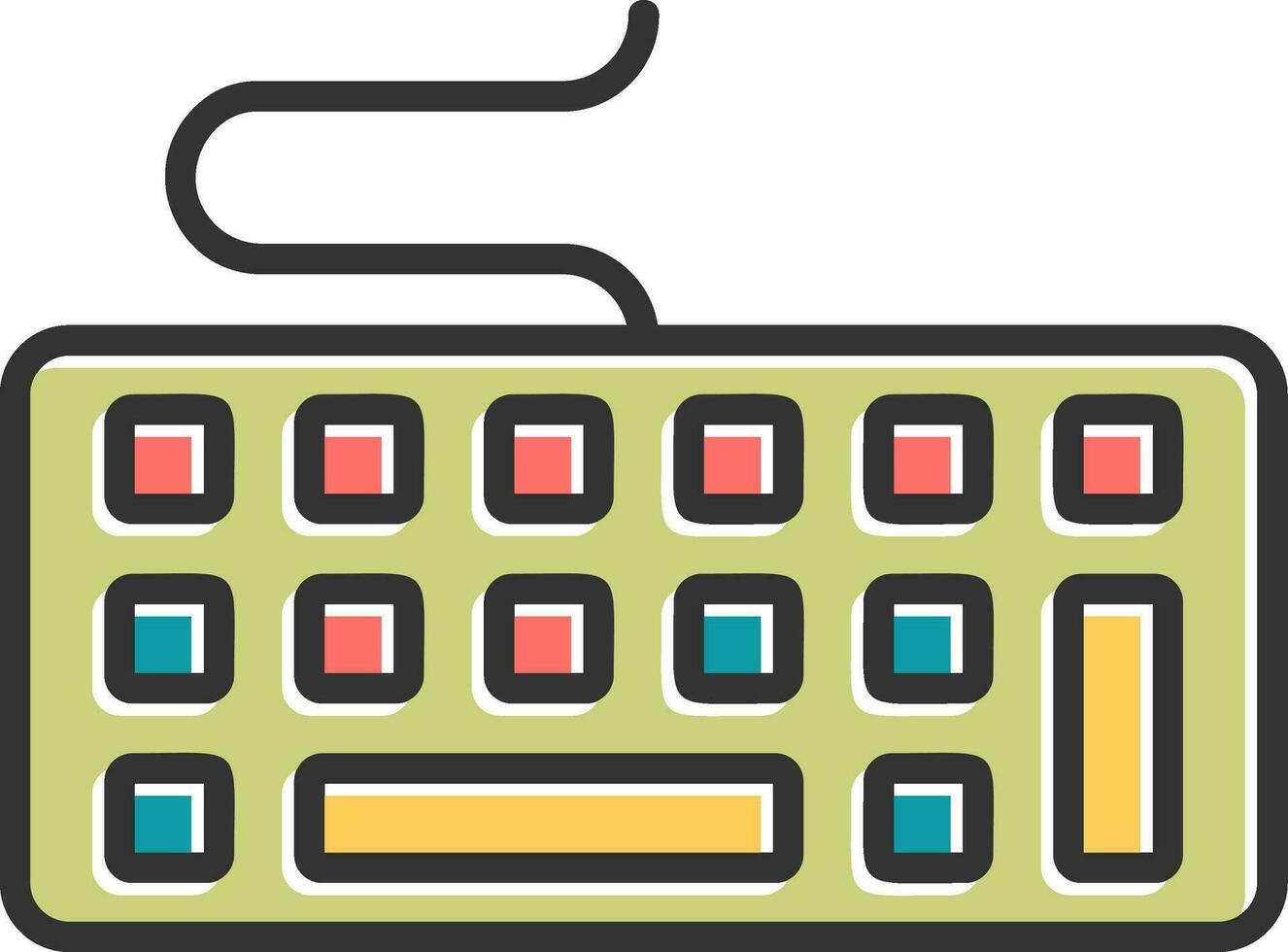 Keyboard Vector Icon