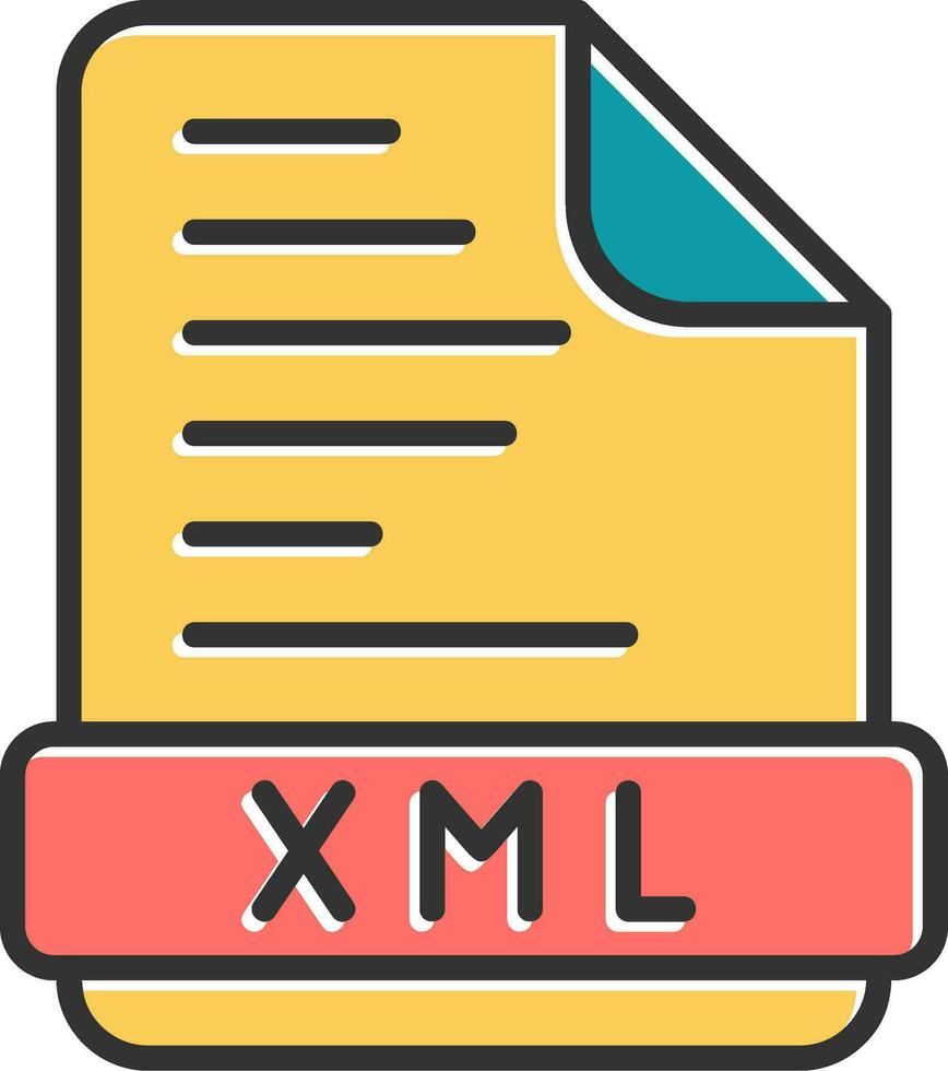Xml Vector Icon