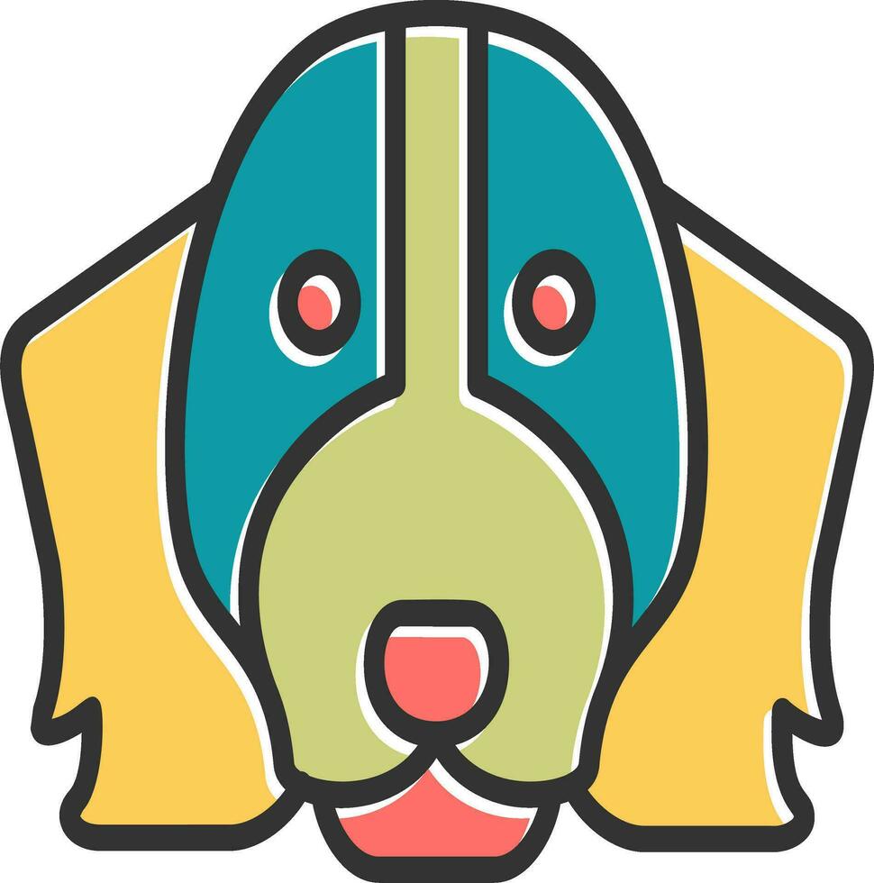 Springer Spaniel Vector Icon