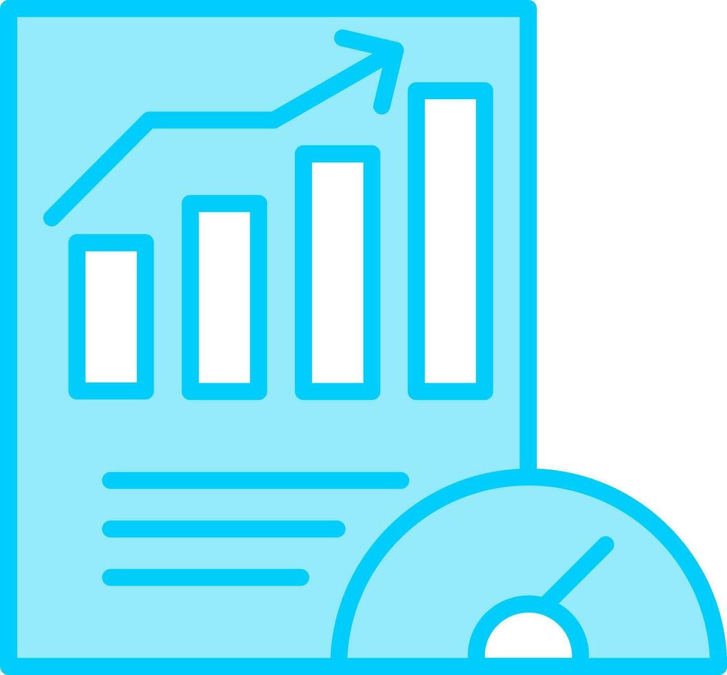 evaluación comparativa vector icono