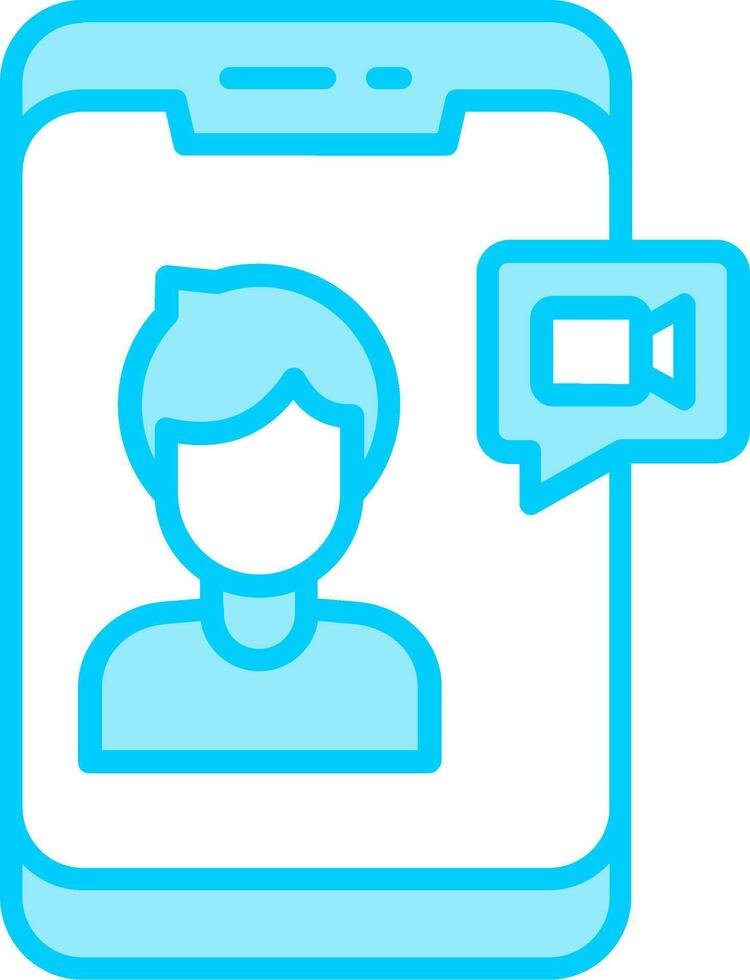 Video Call Vector Icon