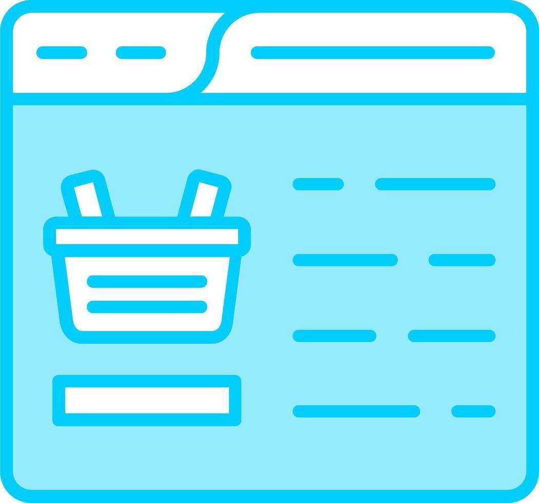 Online Shopping Vector Icon