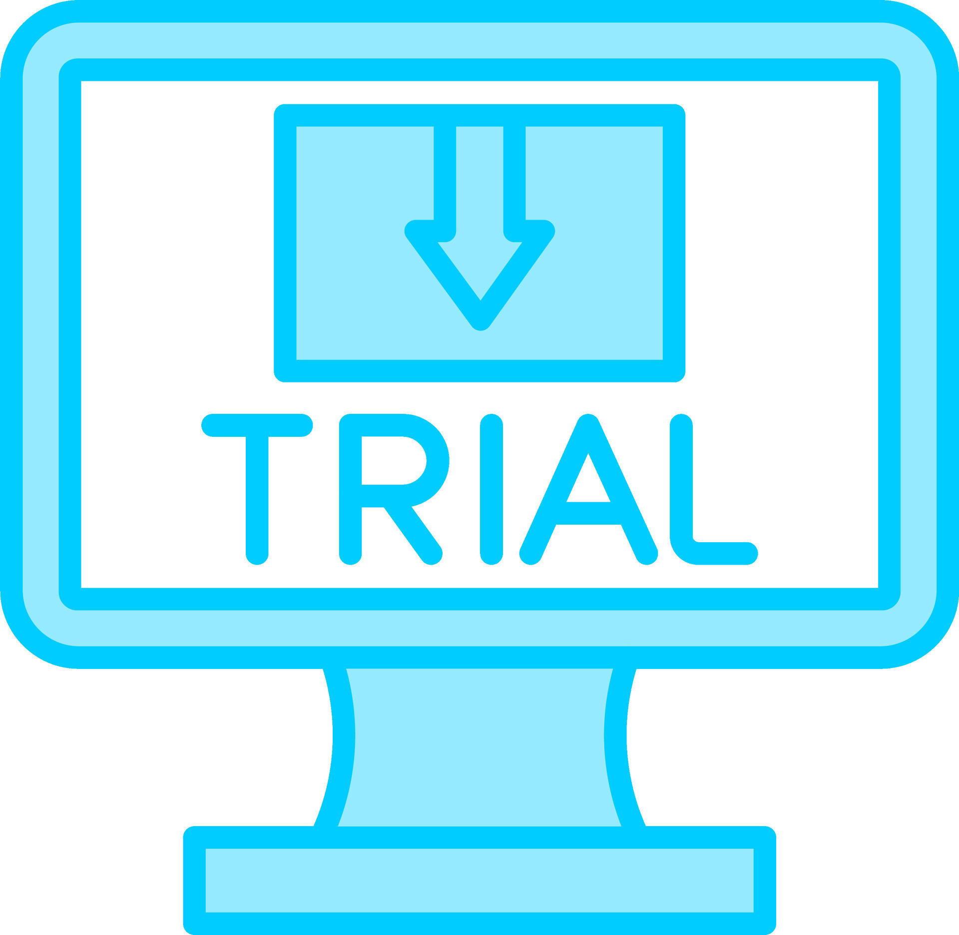 Free trial vector icon 31001002 vector art at vecteezy