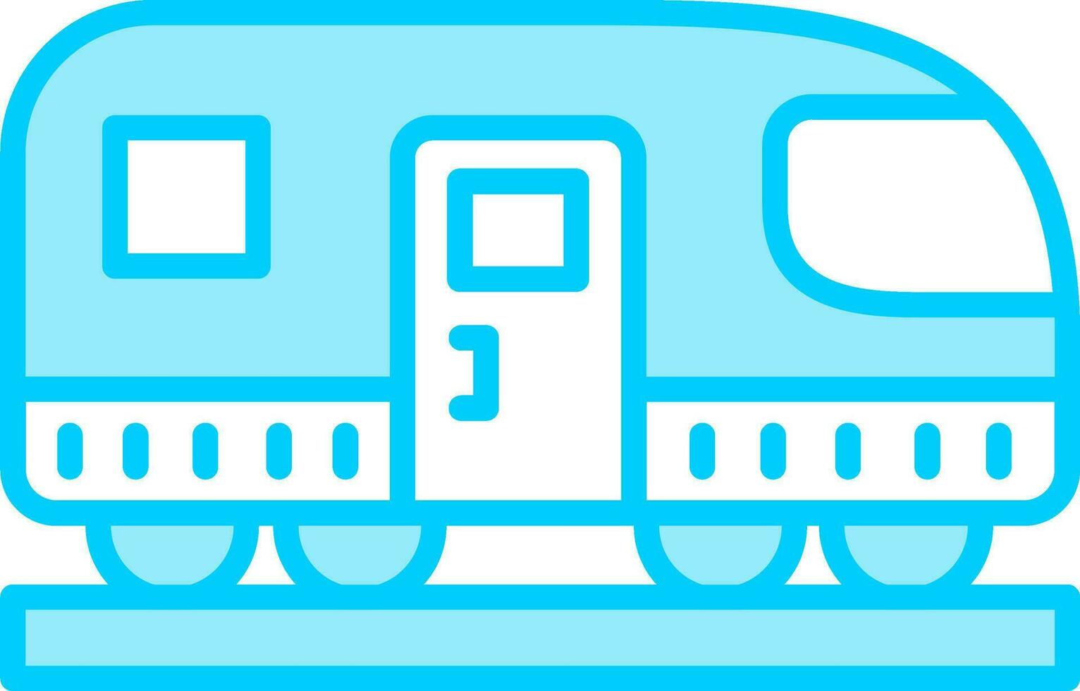 Bullet train Vector Icon