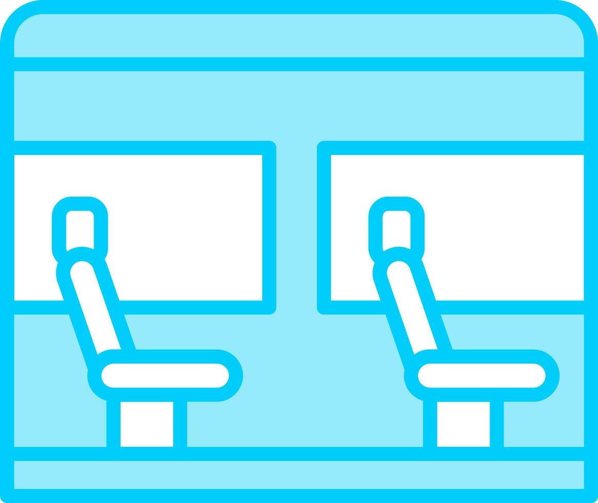 icono de vector de asiento