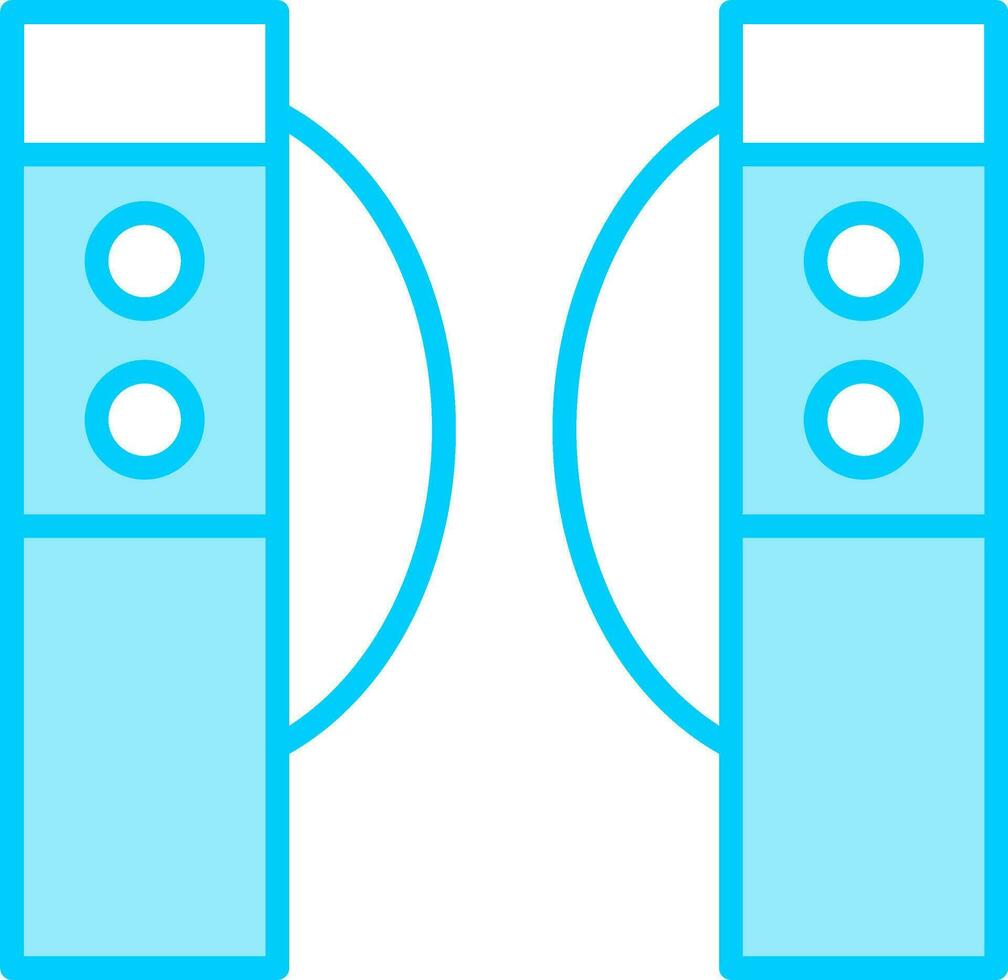 Turnstiles Vector Icon