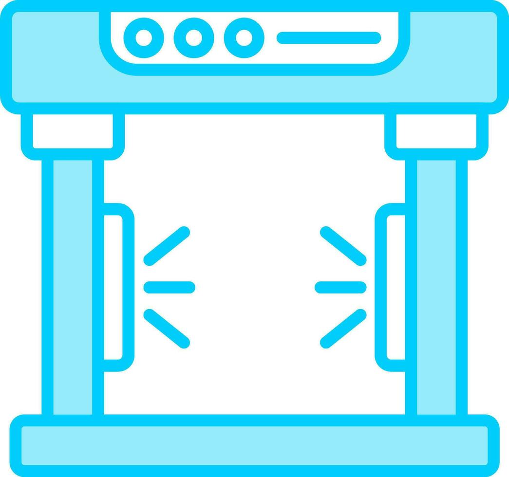 Metal Detector Vector Icon