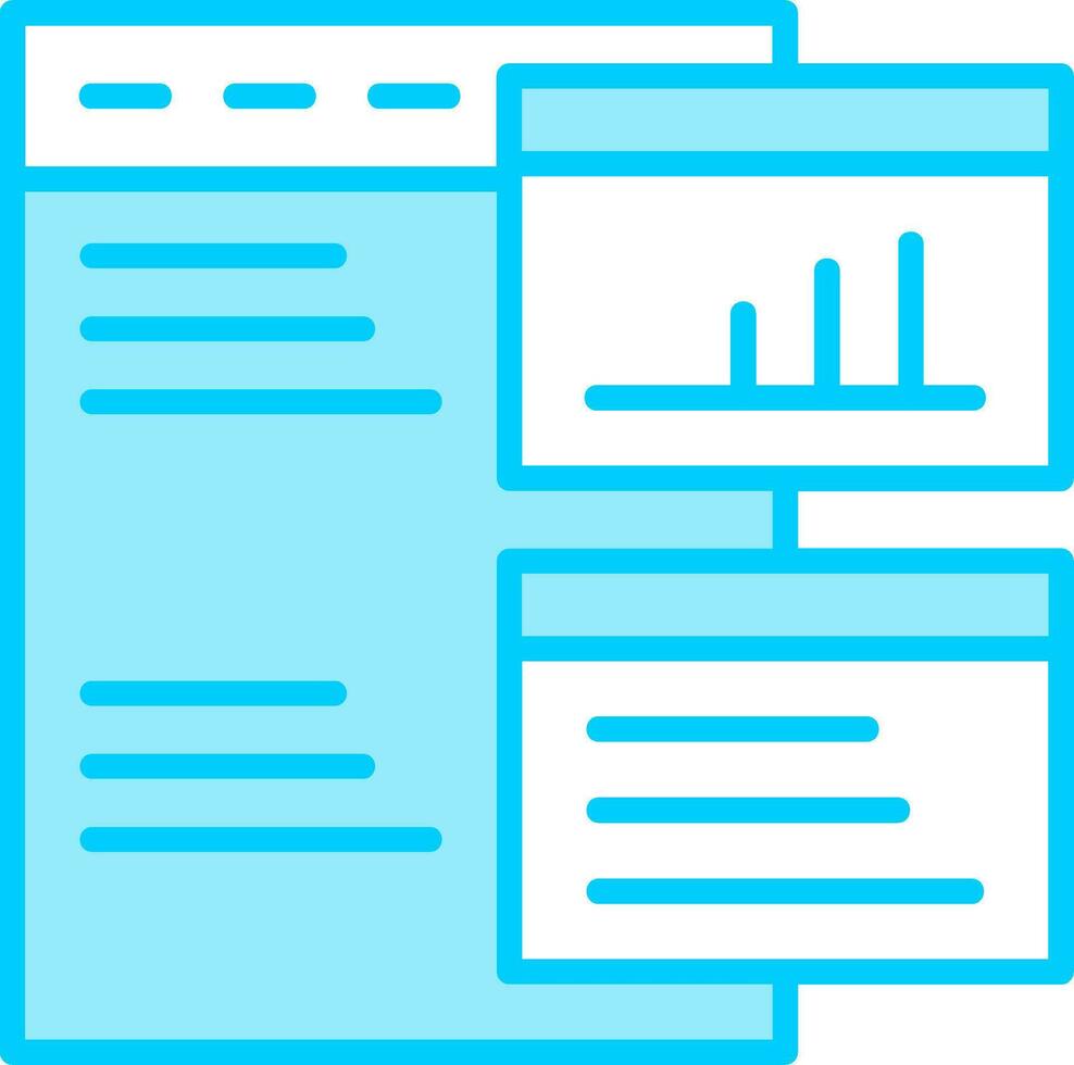 Log Data Vector Icon