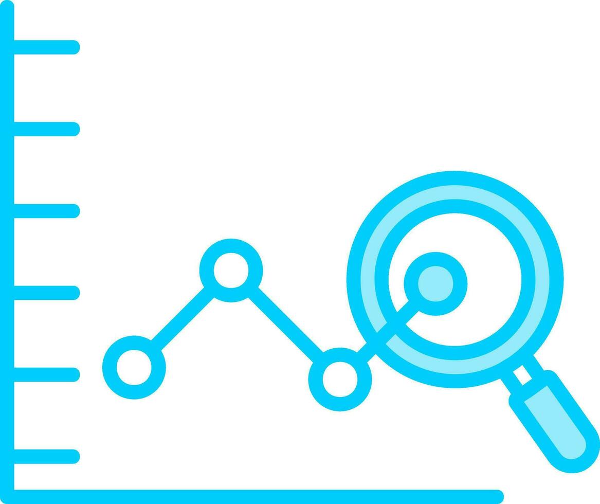 Predictive Analysis Vector Icon