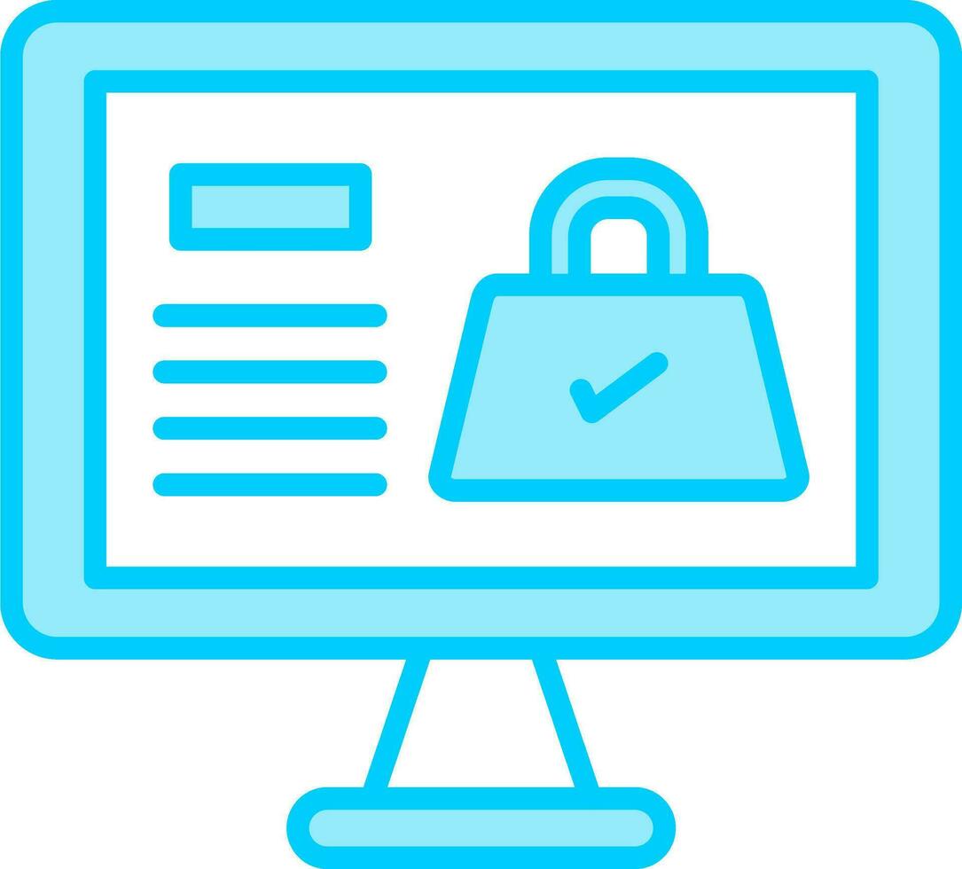 Online Shopping Vector Icon