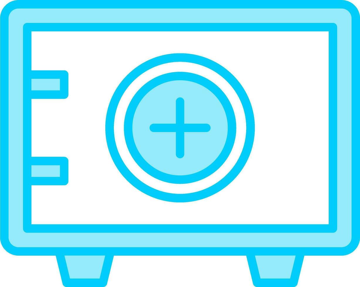 Safe Box Vector Icon
