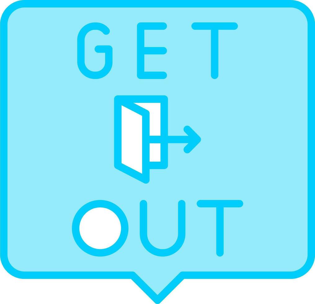 Get Out Vector Icon
