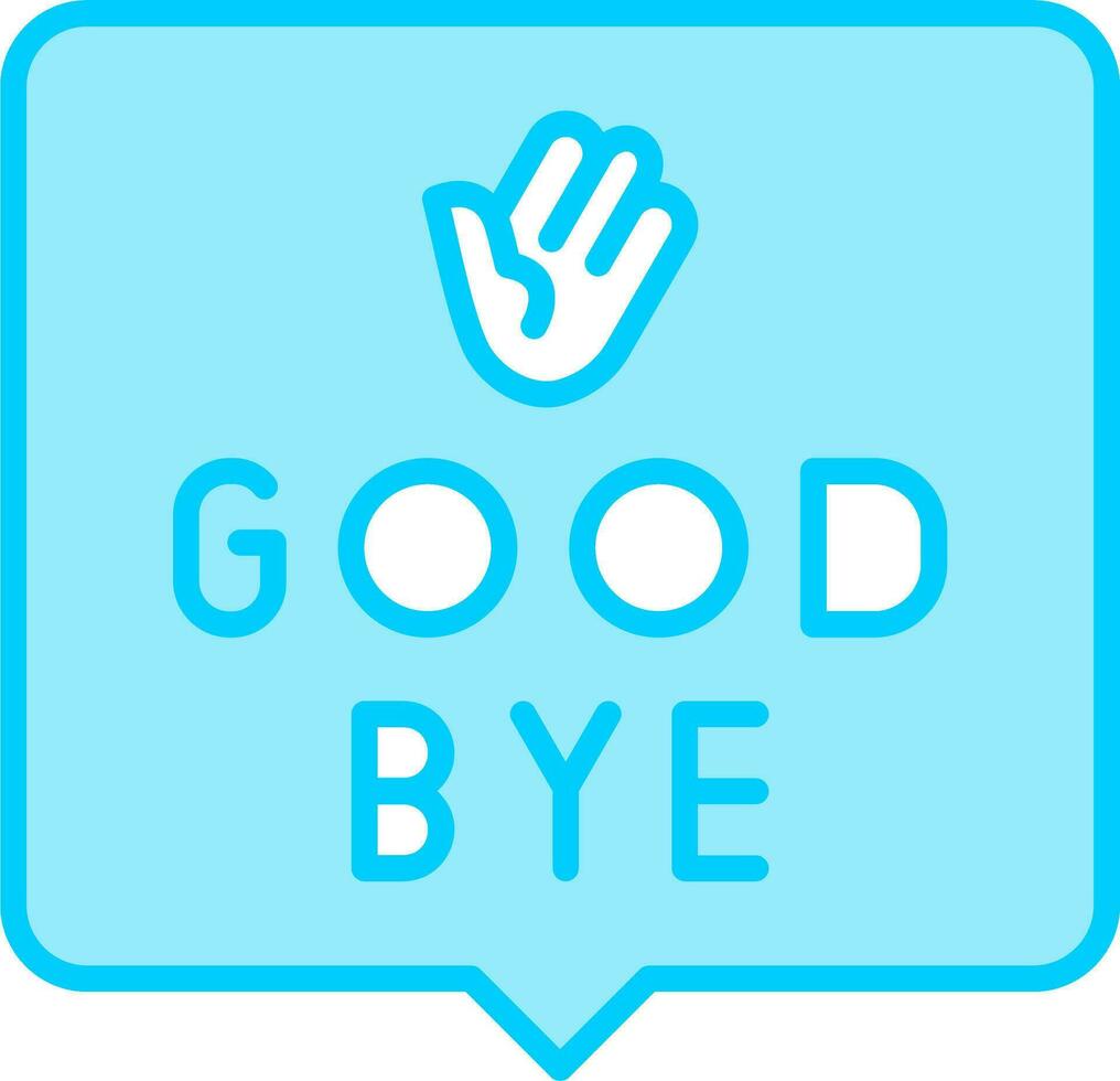 Good Bye Vector Icon
